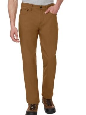 Caterpillar Men’s Fleece Lined Canvas work Pant - 32x30